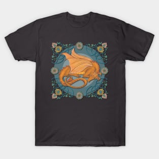 Celtic Medieval Earth Dragon T-Shirt